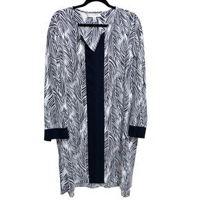 Coolibar Swim Cover Up Plus Size 2X Tunic Dress Cruise Resort Beach UPF 50